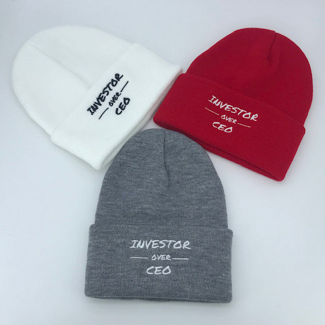 Investor Over CEO Beanie